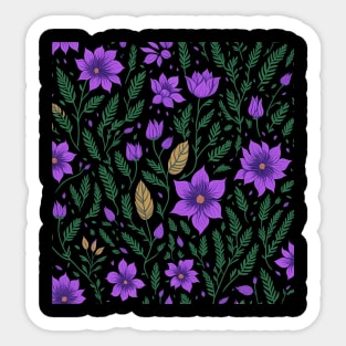 Flower pattern design Sticker